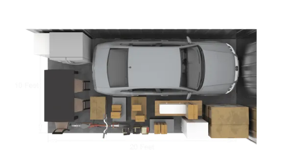 10' x 20' storage unit