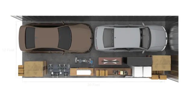 13' x 30' storage unit