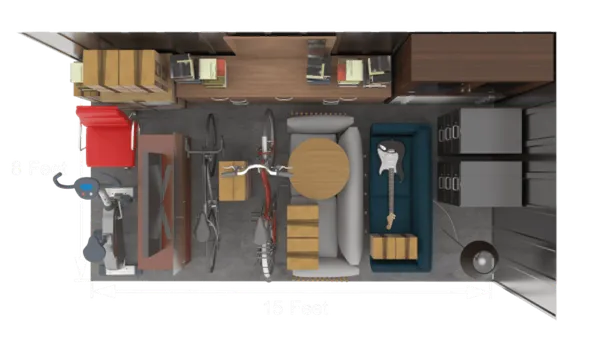 8' x 13' storage unit